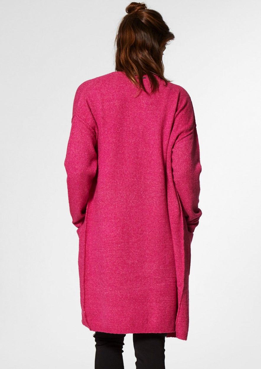 Nowy lang fuchsia roze vest voor dames | Of official webshop