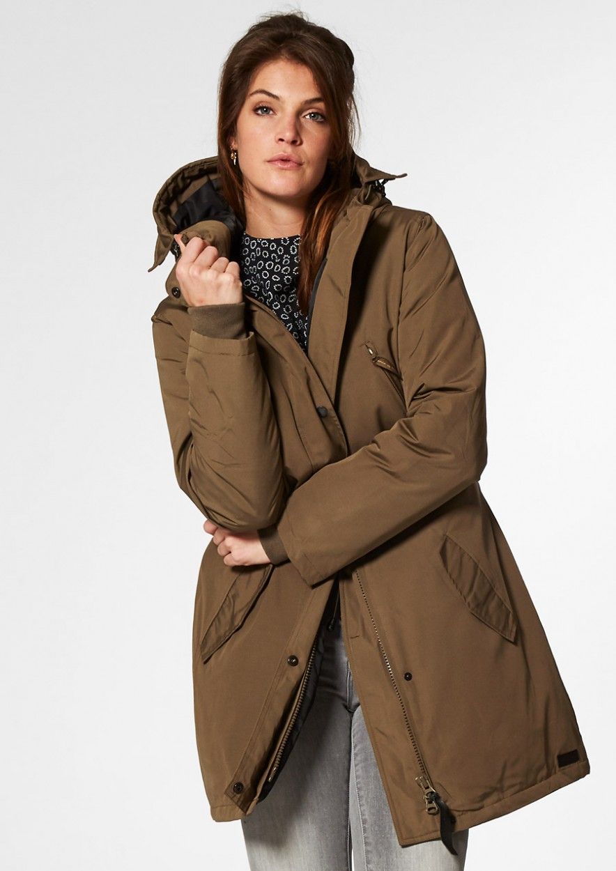 bekennen gerucht Okkernoot Vermont brown winter jacket for women | Circle Of Trust official webshop