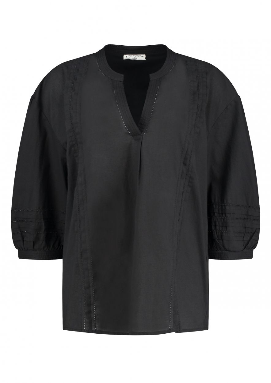 exegese snap deze Lela zwarte blouse voor dames | Circle Of Trust official webshop